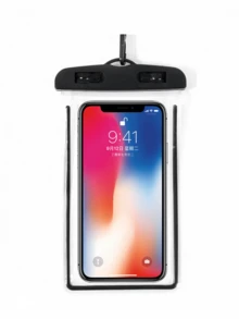 1pc Waterproof Phone Pouch, Water Proof Cell Phone Case, Phone Wet Dry Bag Holder Beach Vacation Waterpark Underwater Cruise Essentials Accessories... - Multicolor - View 9