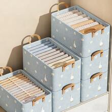 1 pieza/2 piezas/3 piezas Cajas de almacenamiento plegables y cestas de almacenamiento de tela - Organizadores de alta calidad para el hogar, la sala de estar, el dormitorio y la residencia estudiantil. Compañero de almacenamiento ideal para el dormitorio, accesorio práctico para el dormitorio para organizar artículos diversos, ropa, ropa interior, calcetines, etc. Artículos del hogar esenciales para un almacenamiento eficiente y un espacio ordenado.