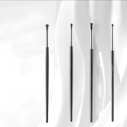 Bộ 5/4/2 cọ tán phấn mắt, cọ chi tiết mắt, cọ trang điểm mí mắt, lông nylon, cán nhựa bền, giúp tạo điểm nhấn chính xác cho mắt, cọ tán phấn mắt mini phù hợp cho chuyên gia trang điểm và người mới bắt đầu, quà tặng Giáng sinh.