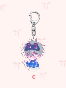 1pc Cute Acrylic Anime ALIEN STAGE Keychain.Featuring Bag Accessories, Funny Jewelry, And Fans Gifts. Ideal For Boyfriends, Girlfriends, Family Members, Teachers, Party Gifts, And Cell Phone Decorations., Friendship Keychain/Keychains For Women/Bag Charms/ Keychain Gifts For Mother, Father, Graduation, And Teacher - Multicolor - View 11