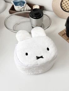 。 Lovers, Young Women, Lovely Gift for Friend/Lover - 白色兔子化妝包 - 查看 5