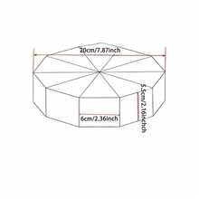 10/1 صندوق هدايا قابل للطي بشكل كعكة، صندوق تغليف هدايا، صندوق هدايا لأجواء الأعياد والحفلات، مناسب للمناسبات والأعياد والأعراس - وردي - مشاهدة 6