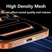 5pcs Metal Speaker Mesh Dust-Proof Protective Stickers For IPhone 17 Pro/Pro Max - Durable Metal Material, Anti-Scratch And Fingerprint, Compatible With IPhone 17 Pro/Pro Max, Fashionable Design, High-Quality Protective Stickers, Prevent Dust Entry!