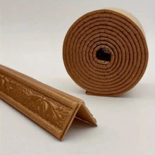 1件 230cm 雕花泡沫模塑裝飾條，自黏式牆貼，天花板轉角線條貼，壁紙邊飾線 - 彩色 - 查看 15