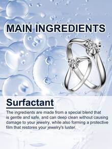 Limpiador de joyas, limpiador antioxidante para descontaminación y mantenimiento de collares y joyas de oro - Multicolor - Ver 7