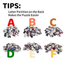 Tranh ghép hình nghệ thuật giấy xoắn dành cho người lớn, 1000 mảnh - Kích thước lớn, hình vuông, bìa cứng màu trắng 60.6cm/23.86inch, trò chơi ghép hình đầy thử thách dành cho người đam mê, trang trí nhà cửa và quà tặng đồ chơi lý tưởng cho Giáng sinh/Năm mới/Sinh nhật/Các buổi họp mặt gia đình, với chủ đề Chim hồng hạc, Chim ruồi, Hoa, Bướm, Hổ, Giá sách. - Nhiều màu - Xem 5