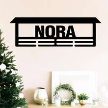 1pc Personalized Name Plate Holder With Trophy Display Rack, Customizable Plaque Holder, Metal Tray Award Holder, Custom Award Items