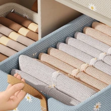 1 pieza/2 piezas/3 piezas Cajas de almacenamiento plegables y cestas de almacenamiento de tela - Organizadores de alta calidad para el hogar, la sala de estar, el dormitorio y la residencia estudiantil. Compañero de almacenamiento ideal para el dormitorio, accesorio práctico para el dormitorio para organizar artículos diversos, ropa, ropa interior, calcetines, etc. Artículos del hogar esenciales para un almacenamiento eficiente y un espacio ordenado.