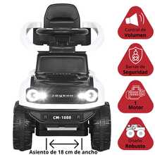 Joykoo Kids Electric Vehicles - White - View 3