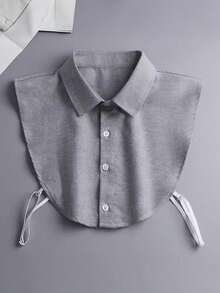 1/2 szt. Modnych akcesoriów damskich, minimalistyczny odpinany kołnierzyk, imitacja kołnierzyka, powrót do szkoły, pojedynczy kołnierzyk - 1 szt - Zobacz 8