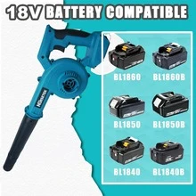 无绳草坪吹风机，无绳草坪吹风机，电动无绳草坪吹风机，轻便型草坪吹风机，小型手持式吸尘器，方便维护草坪，手持式轻便草坪吹风机 | 花园 | 公园（不含电池） - 彩色 - 查看 7