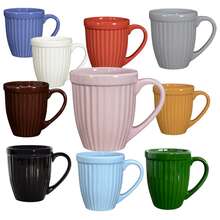 Caneca Itália Natal Cerâmica 390ml Feliz Bicolor