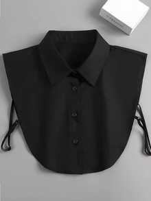 1/2 szt. Modnych akcesoriów damskich, minimalistyczny odpinany kołnierzyk, imitacja kołnierzyka, powrót do szkoły, pojedynczy kołnierzyk - 1 szt - Zobacz 6