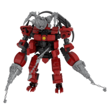 Deluxe Titan Drill Man Articulated Action Figure With Spinning Drills And Drill Man Buster, Suitable For Desk Decoration, Perfect Christmas And Birthday Gifts For Boys And Girls Aged 6-12 - 紅色 - 查看 4