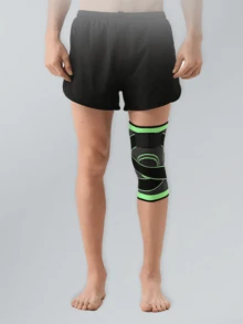 Corrente de joelho de nylon Corrente de joelho de ciclismo ao ar livre Corrente de alpinismo Corrente de joelho de esporte Enrolamento Corrente de joelho de pressão Cross-border Corrente de joelho - Multicolorido - Visão 7