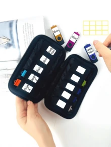Mini USB Flash Drive Storage Bag, Portable Protective Case For U Disk, Bank Card, K-Key