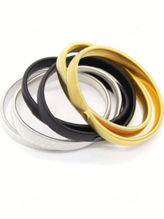 3 Pairs Sleeve Garters Anti-Slip Shirt Sleeve Holders Garters Stretch Metal Armbands Sleeve Garters For Women Men