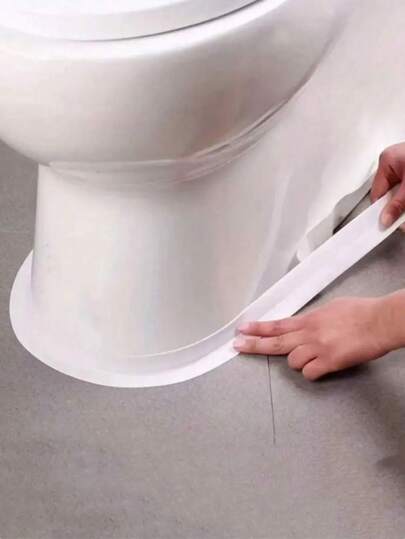 3.2m Kitchen & Bathroom Sink Gap Sealing Strip, Toilet Seat Sticker, Wall Corner Sealing Strip, Tape, Toilet Sealing Tape, Self-Adhesive Bathroom & Kitchen Sealing Strip, Waterproof For Bathroom, Decorative Sink Gap Sticker