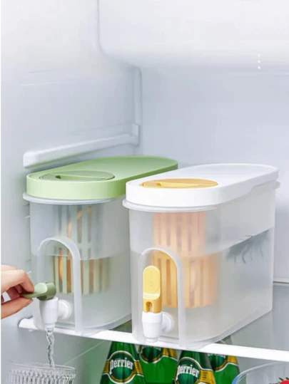 2 Color Options! Home Cold Water Pitcher With Filter Basket: Daily Tea Brewing + Chilled Drinks For Gatherings, Large Capacity For Easy Sharing