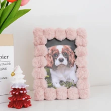 1 Decorative Photo Frame, For 4x6-Inch Photos, For Living Room And Bedroom Decoration, Suitable For Desktop Display, Birthday And Wedding, Valentine's Day Decoration And Gifts
