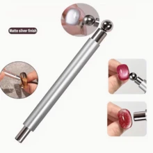 2 Pieces Double-Sided Magnetic Cat Eye Nail Art Tool, Smooth Surface With Glossy, Suitable For Gel Nail Polish Design In Various Colors. Nail Magnet, Tool, Magnetic Nail Tool, Nail Accessory, Professional Nail Accessory, Fashion Tool, Precise Design, Sturdy Structure, Nail Accessory, Nail Technician, Nail Artist, Female Nail Art, Valentines Day Gift, Female Gift, - Multicolor - View 5