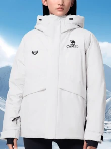 CAMEL CROWN Outdoor High-Loft Windproof Down Jacket, Winter Men's Parka Mountaineering Suit, Thick And Cold-Resistant Coat. - Glacier Gray - View 3