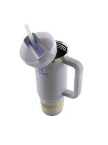 STANLEY - The  H2.0 ™ Tumbler 30 Oz Premium 18/8 Stainless Steel Mug Bottle Insulated Cup Portable Water Bottle Large-Capacity Coffee Cup Water Cup With Handle And Straw, For Travel, Home, Office, Gift, Ice Drinks And Hot Drinks Christmas Gift New Year Gift 10-13236-035 - 1433 GIỌT SƯƠNG - Xem 2