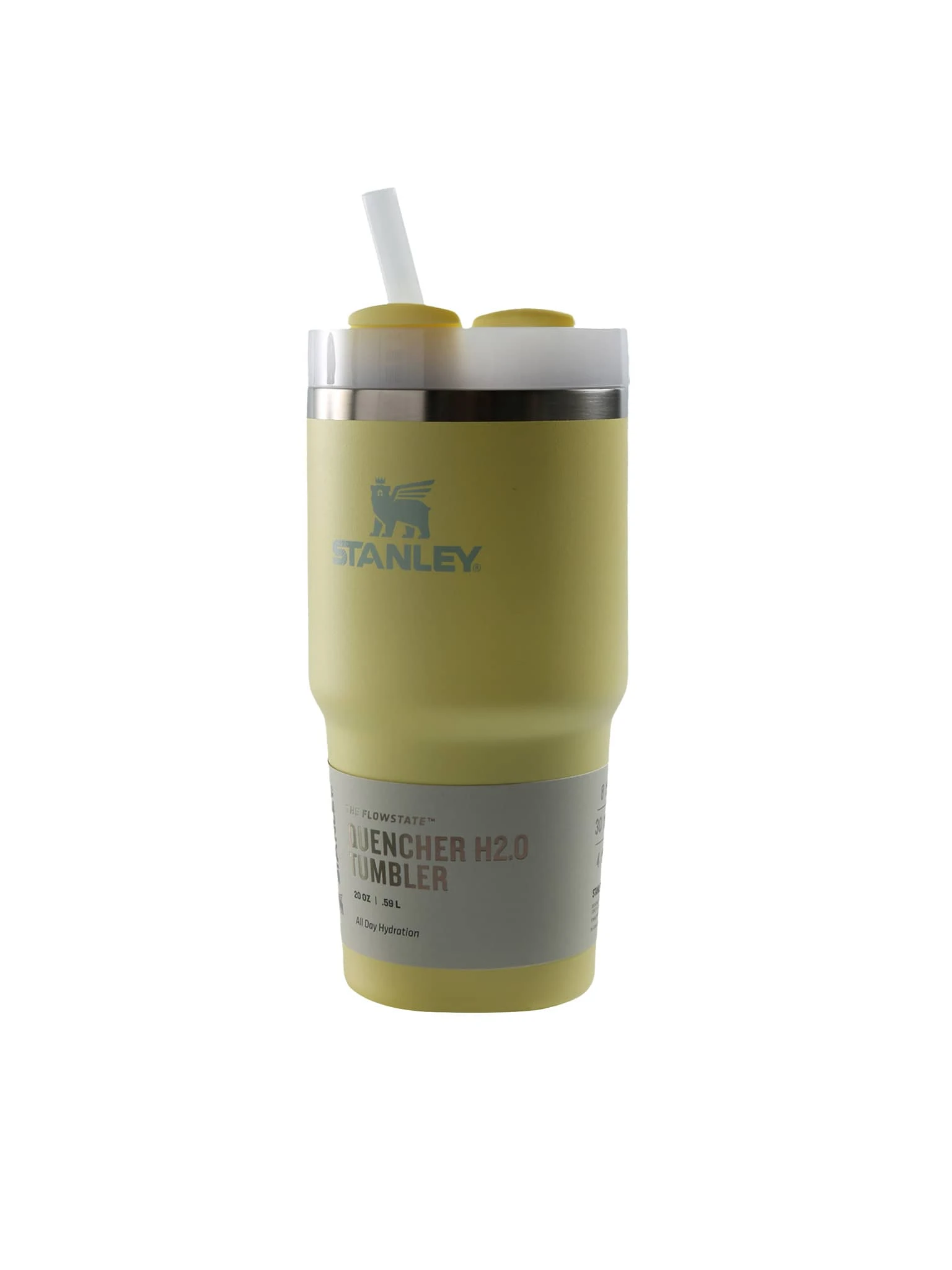 STANLEY - The  H2.0 ™ Tumbler 20 Oz Premium Stainless Steel Bottle Insulated Mug Cup Portable Water Bottle Large-Capacity Coffee Cup Water Cup With Handle And Straw, For Travel, Home, Office, Gift, Ice Drinks And Hot Drinks 10-10826 1139 - 1139 BƯỞI - Xem 1