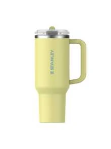 STANLEY - The  ProTour Flip Straw Tumbler 40 OZ Premium Stainless Steel Insulated Mug Sippy Cup Portable Water Bottle Large-Capacity Coffee Cup Water Cup With Handle And Straw, For Travel, Home, Office, Gift, Ice Drinks And Hot Drinks 10-12486 Christmas Gift New Year Gift 10-12486-009 - 1139 BƯỞI - Xem 1
