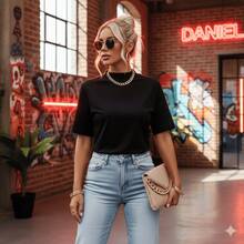 Women T-Shirts - Black - View 1