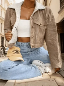 Women's -Lined Winter Jacket Thickened Warm Coat - Solid Color Casual Long-Sleeve Outerwear Suitable For Fall/Winter, Machine Washable Coat For & Casual Attire - Winter Clothing  Jacket  Jackets For Women  Cardigan  Define Jacket  Sports Jacket  Ski Clothes Women  Zip Up Jackets  Fitted Jacket  Winter Coat For Women  Abrigos De Invierno Para Mujer  Buscar  Christmas Outfit Women  Winter Clothes For Women  Vestido De Mujer  Conjuntos Elegantes De Mujer  Conjuntos Elegantes  Winter Clothes For Women  Christmas Outfit Women  New Years Outfit Women  Vacation Outfits Women  Ropa De Invierno Mujer  Dresses For Women Elegant  Christmas Outfit - Lạc đà - Xem 5