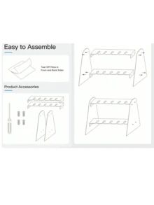 1pc/Set, 3pcs/Set Elegant Acrylic Champagne Glass Rack, Modern Minimalist Transparent Display Stand, Suitable For Party, Wedding, Christmas
