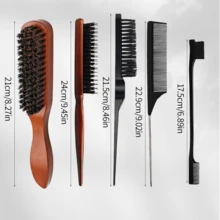 5件套胡须/发型造型工具：男女皆宜，是日常造型的理想之选，也是圣诞节/情人节礼物，轻松打造沙龙级发型！