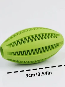 Pet Dog Chew Toys Teeth Cleaning Snack Ball, Natural Rubber Super Tough Interactive Bouncy Pet Supplies - Multicolor - View 4