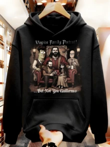 Sudadera con capucha para hombres, suelta, transpirable y cómoda para caminar CYIX - Negro - Ver 8