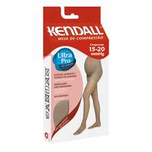Meia Calça Kendall Gestante sem Ponteira Média Compressão (15-20 mmHg) - Caramelo - Visão 2