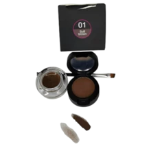 Kit Profesional para Cejas 4 en 1 Soft Brown – Gel, Pomada, Sombra y Brocha – Larga Duración - Soft Brown - Ver 2