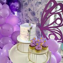 Juego de 28 piezas, globos de fiesta de color lavanda púrpura, globos de color lila claro, globos metálicos púrpura y globos de papel de colores, adecuados para decoración de cumpleaños, Día de San Valentín, fiesta de boda - Multicolor - Ver 5