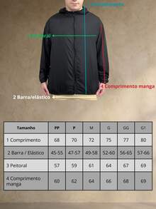 Men's Windbreaker Jacket, Waterproof, Plain, Thermal, Cold Weather, Super Lightweight, High Neck, Basic, Running, Cycling, Hiking, Motorcycling, Black, Blue, Green, White, Gray, Autumn/Winter, Loose Fit, Zipper - 黑色 - 查看 9
