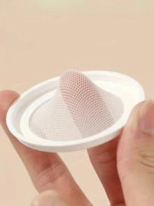 1pc 5g Ultra-Thin Loose Powder Compact - Portable Leak-Proof Mini Travel Container With Built-In Mirror, Elastic Net And Powder Puff, Ideal For Makeup Storage And Travel, Flip-Top Powder Compact, Fashionable Round Compact Design - Multicolor - View 6