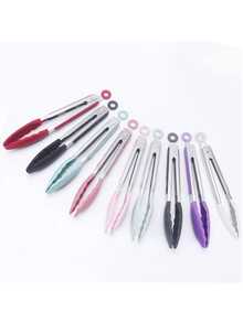 1pc Silicone Food 7-Inch 9-Inch 12-Inch High-Temperature Anti-Slip Bread Clip, Baking BBQ Grill Clip