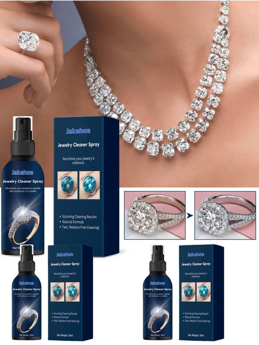 Limpiador de joyas, limpiador antioxidante para descontaminación y mantenimiento de collares y joyas de oro