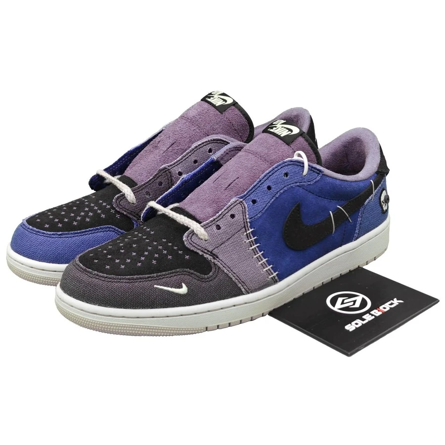 Zion Williamson X Air Jordan 1 Retro Low OG 'Voodoo Alternate' IH2309-500 - Azul - Ver 1