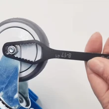 1pc High Performance Clover Wrench - Manual Self-Tightening Socket Wrench, Adjustable Dual-Head (3-17mm), Ergonomic Handle - No Electricity Required, Portable For Automotive, Home And Professional Mechanic Use - Sturdy Metal Construction, Dual-Head Design, High-Quality Tool - Multicolor - View 7