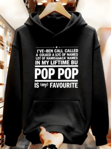 Sudadera con capucha para hombres, estilo simple, adecuada para fiestas estudiantiles, camisetas de hombre RA5T - Negro - Ver 8
