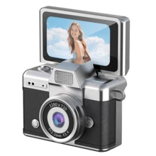 Máy ảnh kỹ thuật số mini móc chìa khóa, FHD 1080p, đèn flash, màn hình HD, thời lượng pin dài để ghi hình khi đi du lịch, quà tặng sinh nhật, Giáng sinh - Nhiều màu - Xem 11