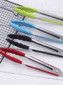 1pc Silicone Food 7-Inch 9-Inch 12-Inch High-Temperature Anti-Slip Bread Clip, Baking BBQ Grill Clip