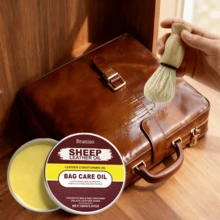 皮革护理油 - 皮革清洁、增亮和滋养油。皮革家具护理剂。皮革、皮革服装、皮革包袋划痕修复和护理霜。家用皮革护理。 - 彩色 - 查看 8