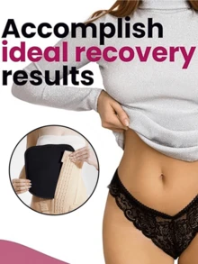 1件装女士泡沫板平腹塑形板，泡沫背板BBL背部压缩腹板，脂肪吸收压缩板塑身衣配件