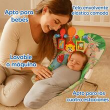 Cochecito para Bebé Color Verde, Plegable y Ligero con Canasta, Ideal para Paseos y Viajes - Verde - Ver 2